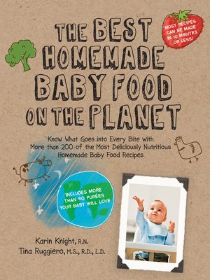 The Best Homemade Baby Food - ebook
